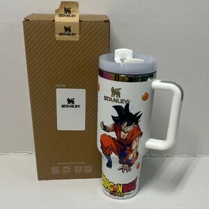 Stanley White Tumbler with Dragon Ball Super Design